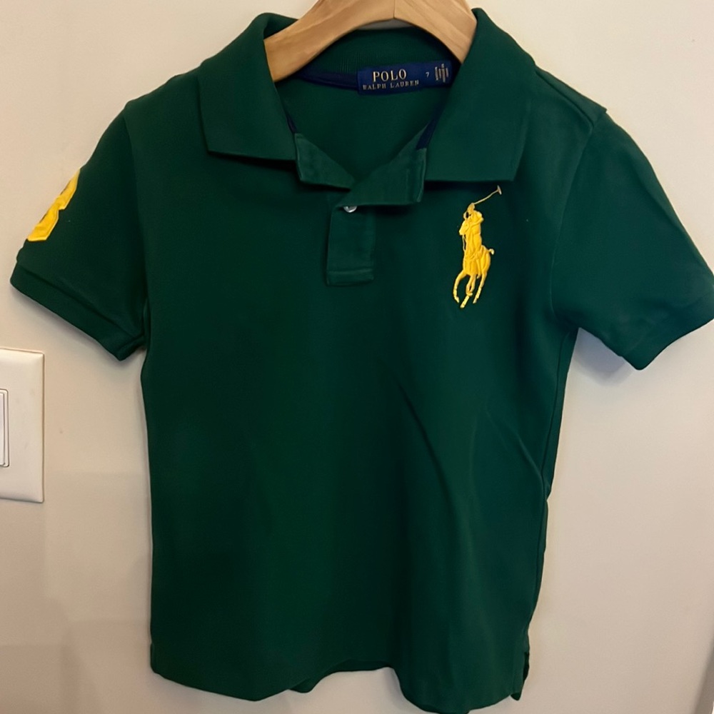 Ralph Lauren boys polo shirt, size 7